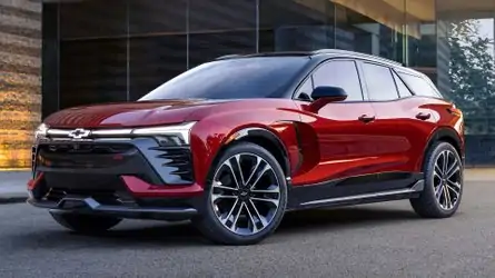 Внешность Chevrolet Blazer EV раскрыли на официальном рендере Chevrolet Blazer EV