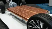 Esquema de aplicação das baterias no Cadillac Lyriq
