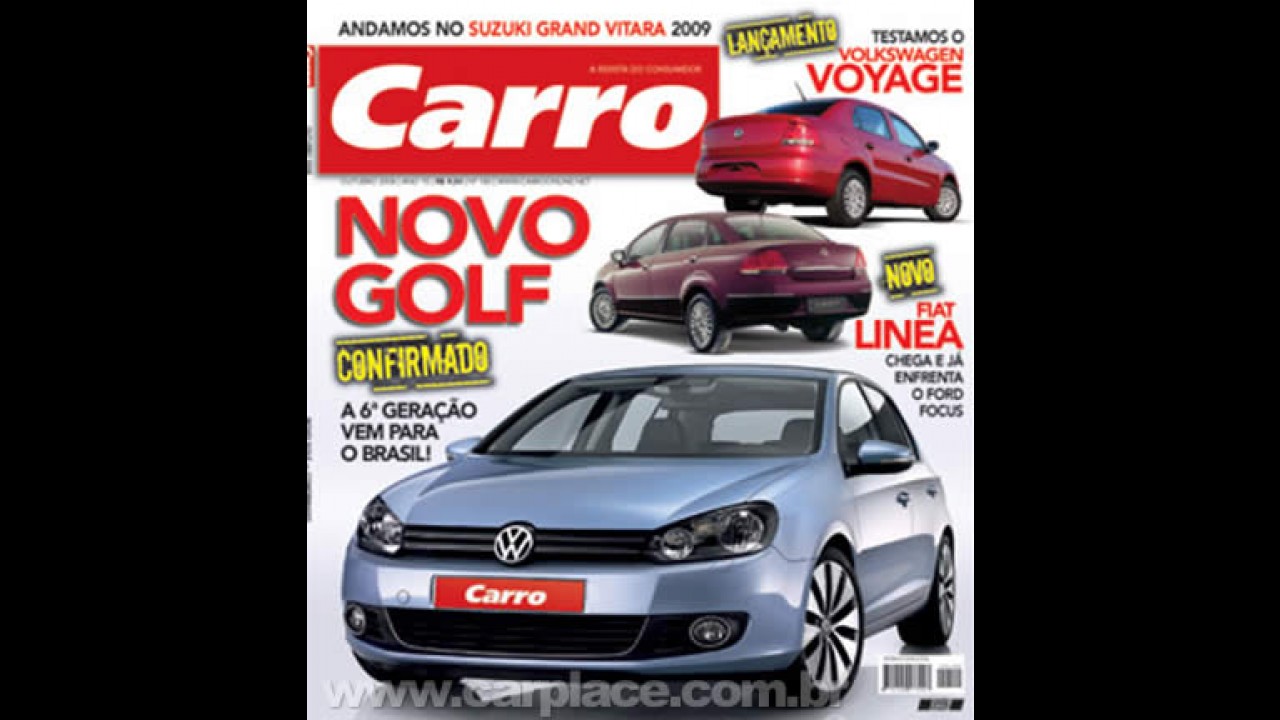 Revista afirma que o Novo Golf europeu chega no 1º semestre de 2009 ao Brasil