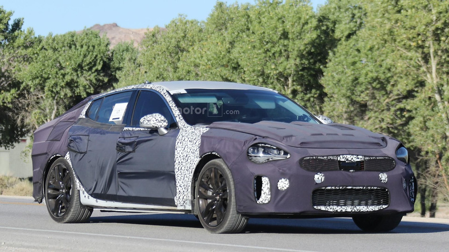 2018 KIA GT casus fotoğrafı