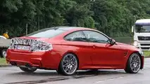 BMW M4 facelift spy photo