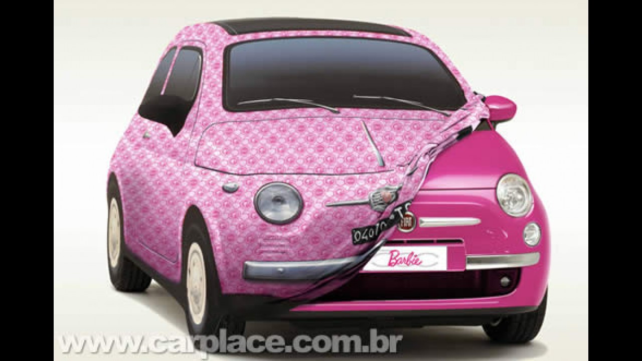 VW New Beetle e Fiat 500 fazem homenagem aos 50 anos da Barbie