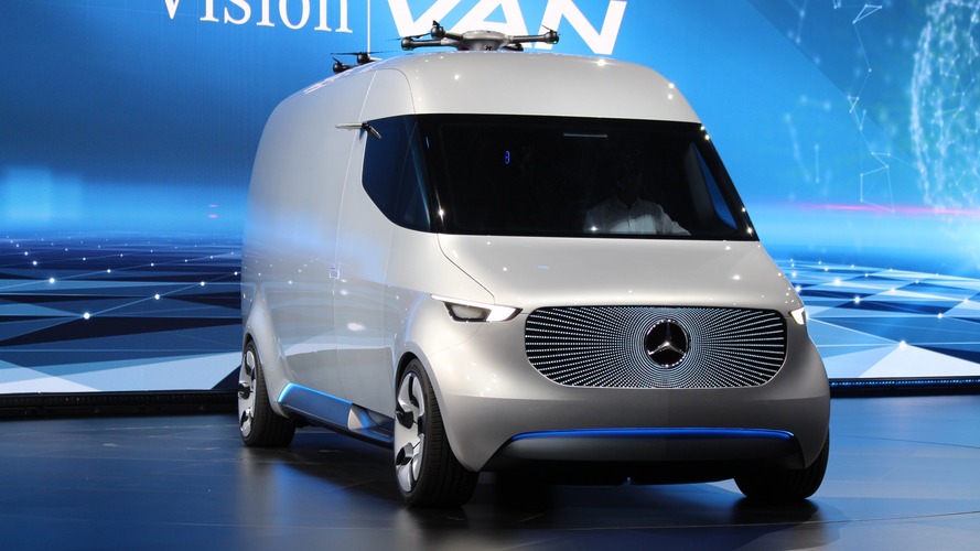 Mercedes-Benz Vision Van Konsepti: Canlı