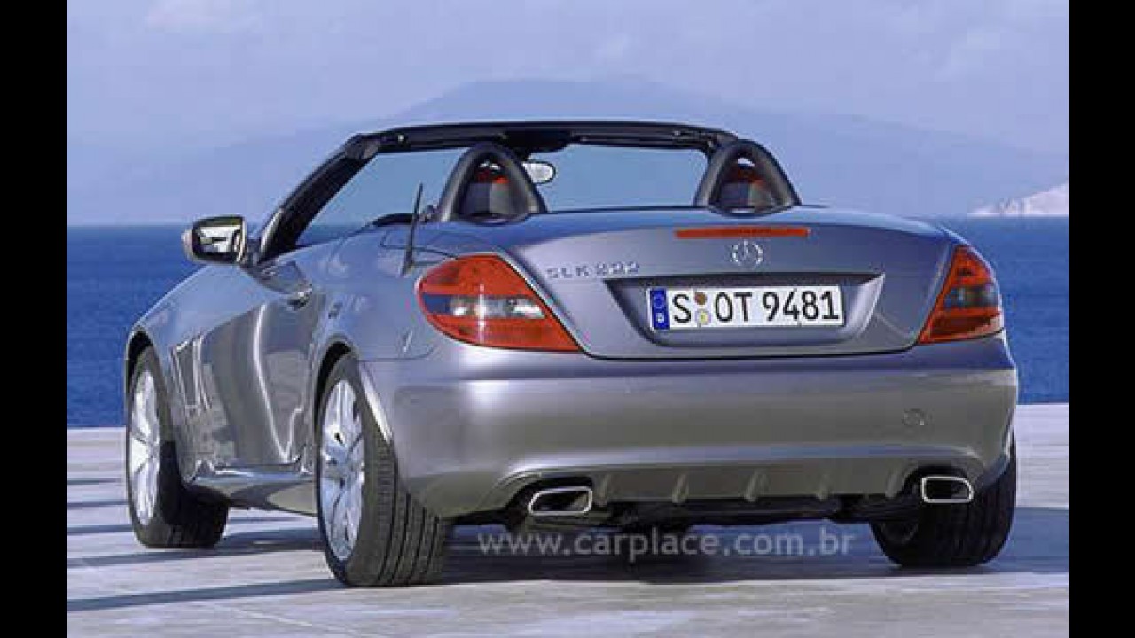 Nova Mercedes Benz SLK ganha motores mais potentes e eficientes