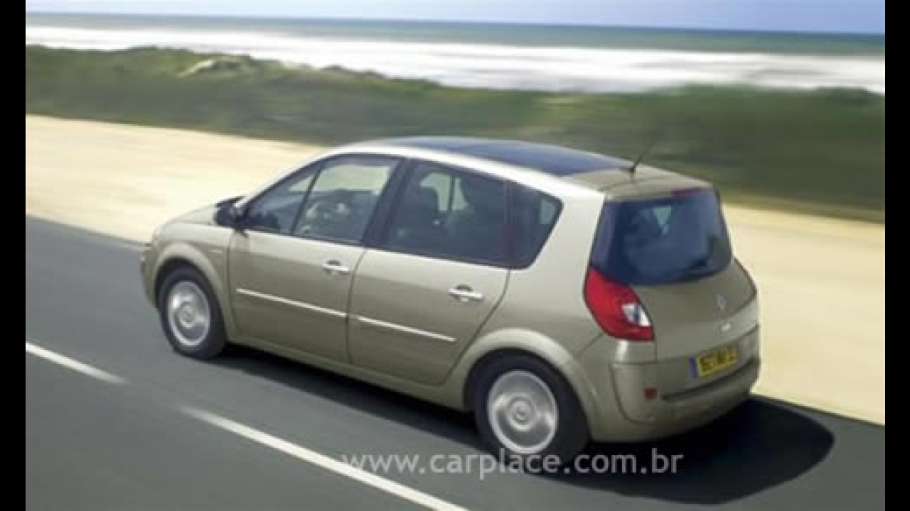 Renault anuncia Grand Scénic e Megane Coupé - Vendas começam em fevereiro de 2008
