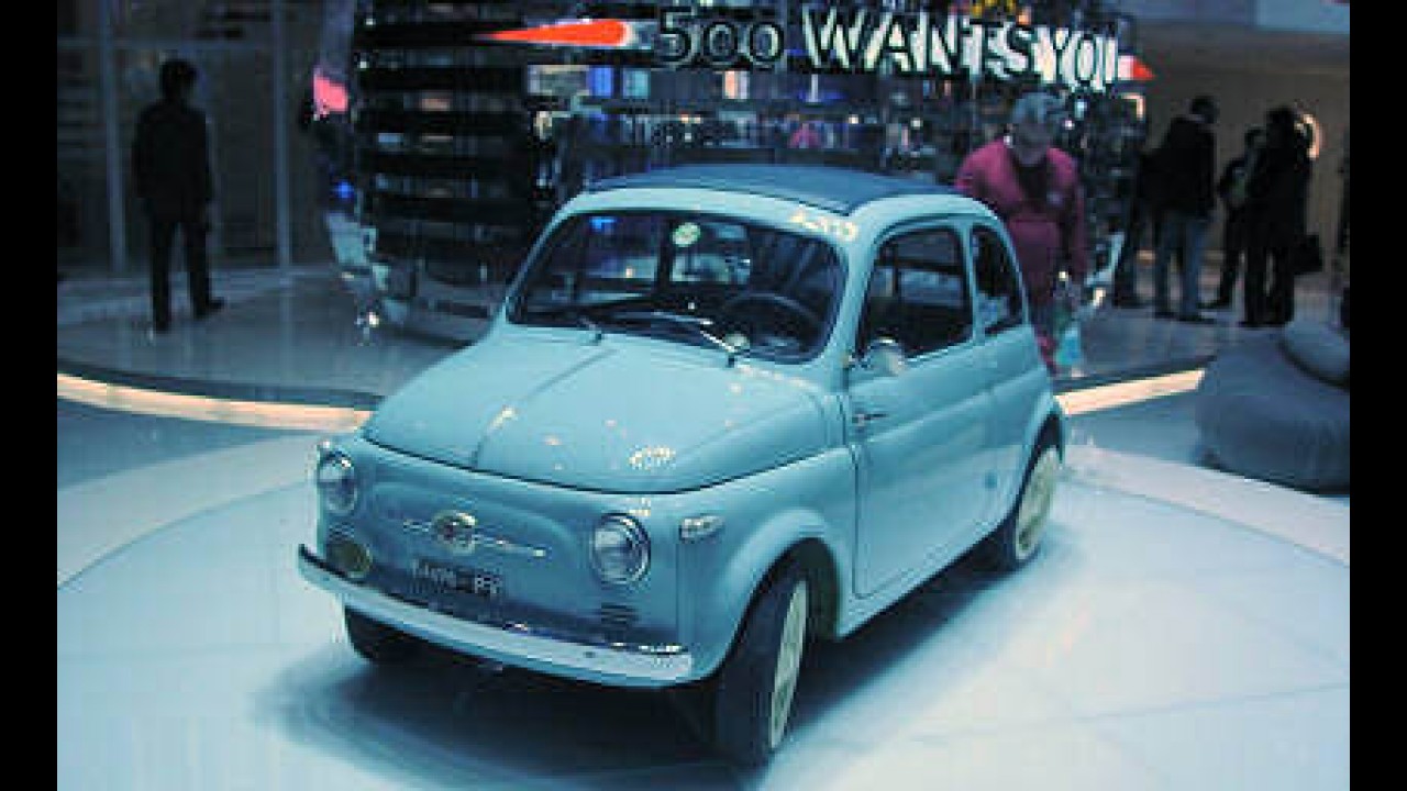 FIAT relança um antigo sucesso - o FIAT 500