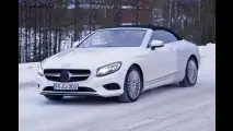 Frankfurt Lansmanı Öncesi Mercedes S-Class Cabrio'dan İlk Görüntüler