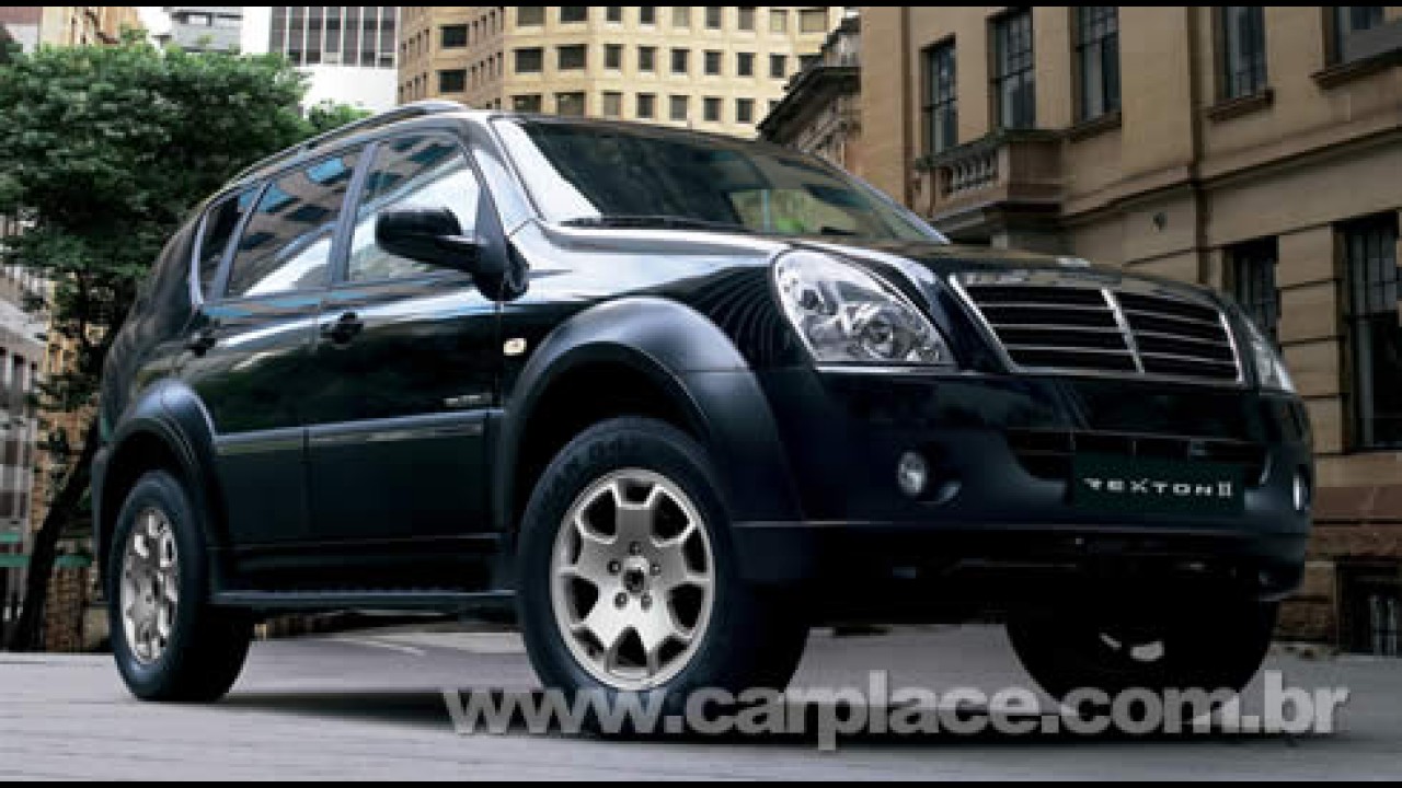 Coreana Ssangyong começa vender linha 2009 do Actyon, Kyron e Rexton II