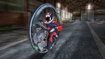 Englishman sets monowheel world speed record