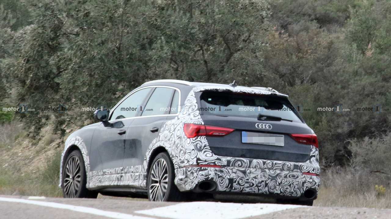 2020 Audi RS Q3 spy photo