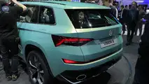 Skoda VisionS Concept live in Geneva