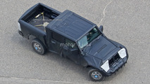 Jeep Wrangler pick-up casus fotoğrafları