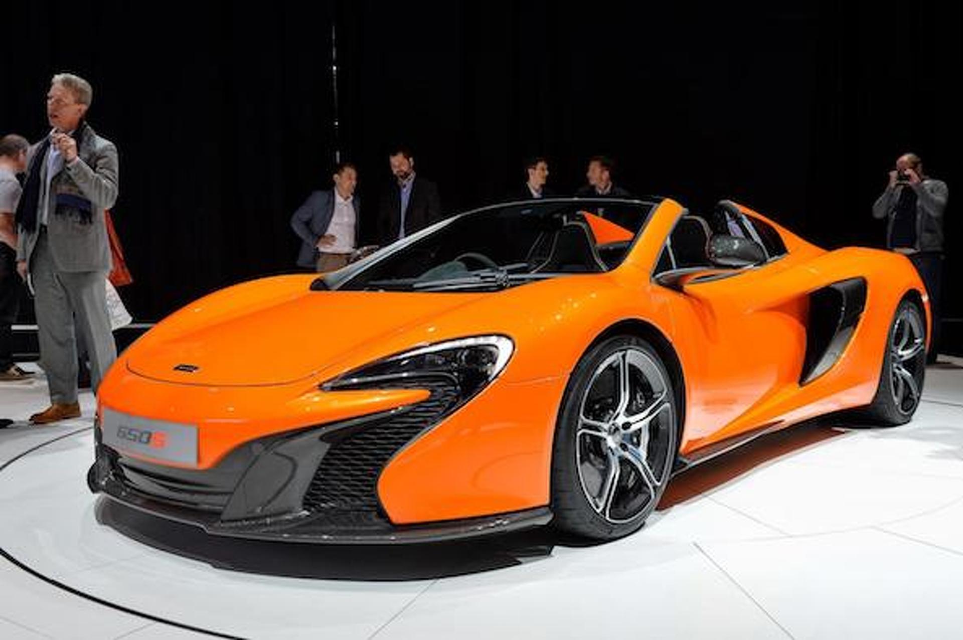 Geneva: McLaren 650S Goes Topless for the Crowd