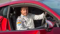 2017 Acura NSX with Fernando Alonso