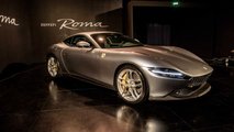 Ferrari Roma, le foto Live