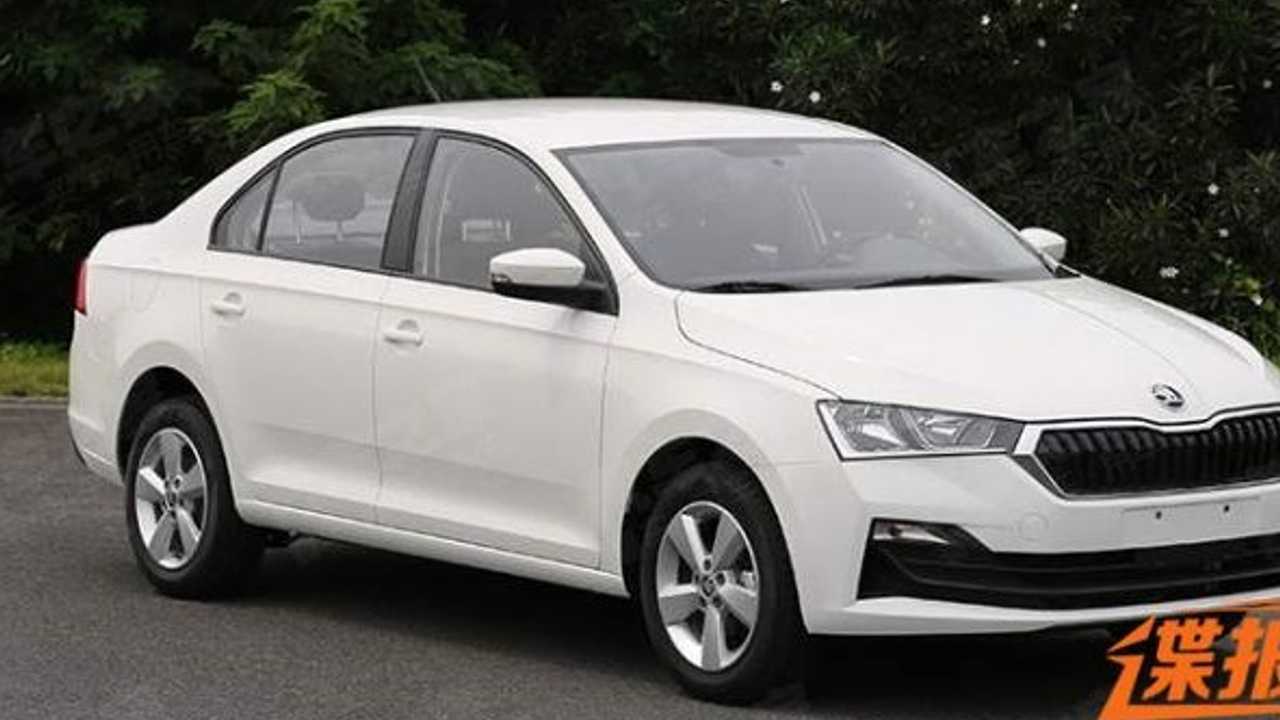 Обновленная Skoda Rapid для Китая