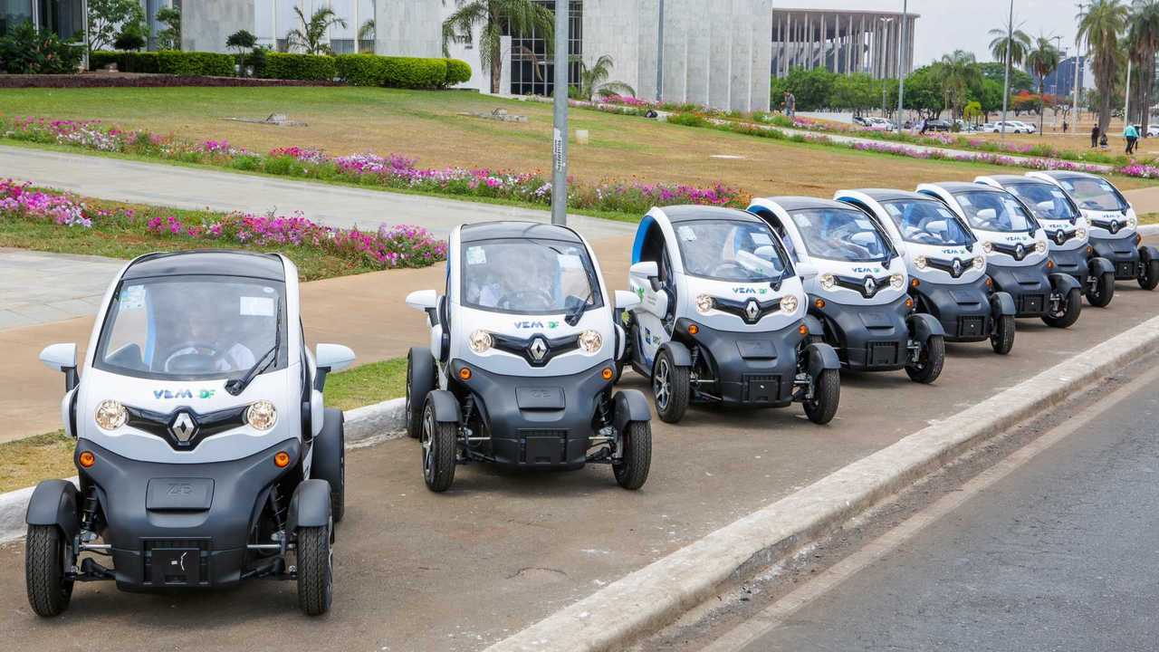 Renault Twizy - Frota compartilhada em Brasília