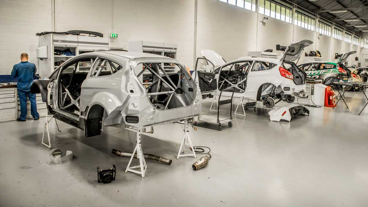 Ford Fiesta WRC, la produzione