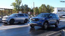 Explorer Vs Durango Drag Race