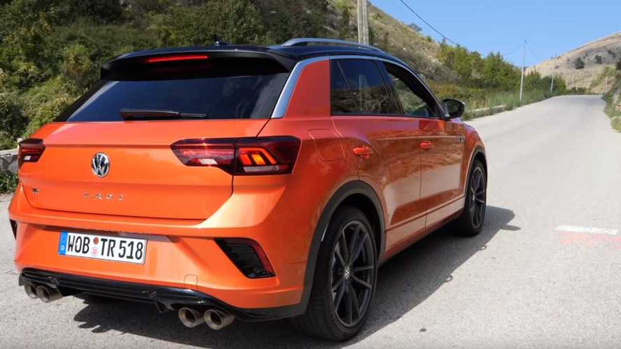 Turuncu Volkswagen T-Roc R