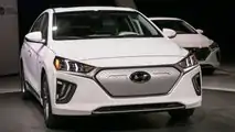 Hyundai IONIQ Electric at the 2019 Los Angeles Auto Show