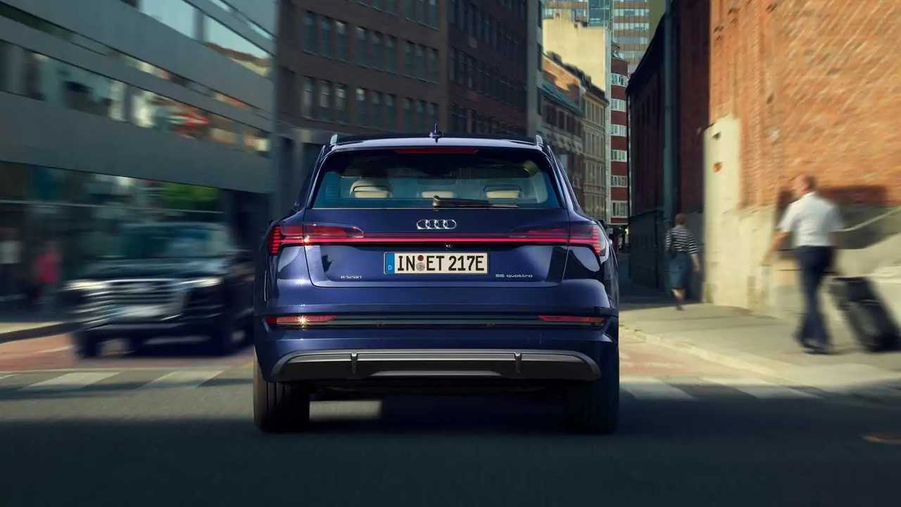 2020 Audi E-Tron with S Line exterior package (Euro model)