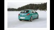 Kleiner Opel mit viel Gas