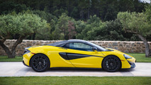 McLaren 570S Spider yellow