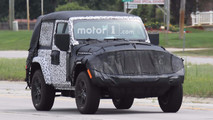 2018 Jeep Wrangler Two-Door Spy Photo