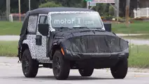 2018 Jeep Wrangler Two-Door Spy Photo