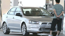 High-Performance Mitsubishi Lancer Spied