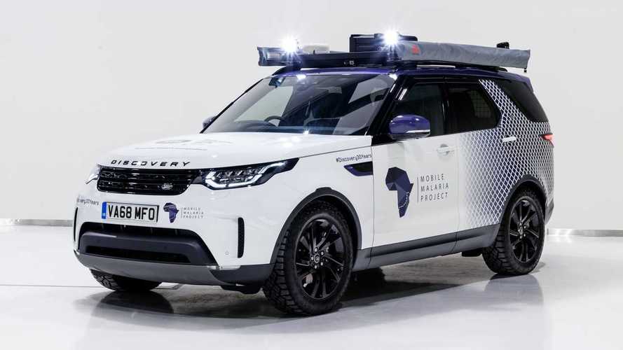 Bu Land Rover'ın içerisinde bir laboratuvar var