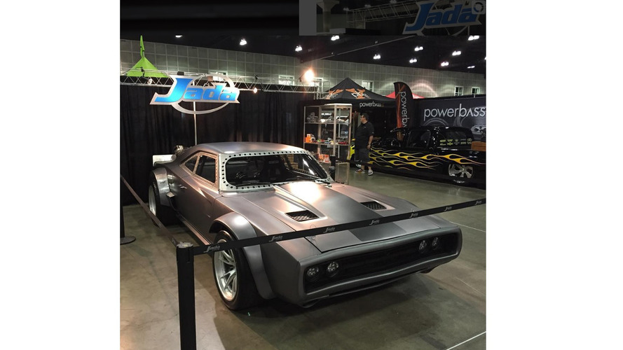 Vin Diesel's Fast 8 Charger has fake jet power, sounds mean