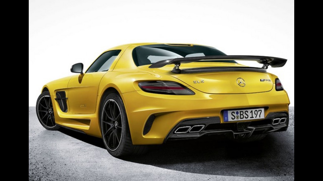 Mercedes-Benz finalmente revela o SLS AMG Black Series