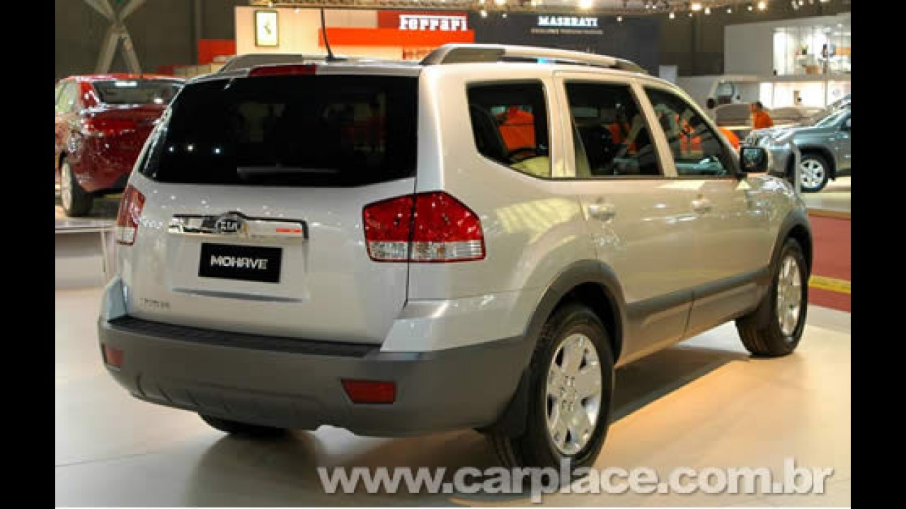 Kia Mohave com motor 3.8 V6 de 275cv já é vendido no Brasil por R$ 154.900