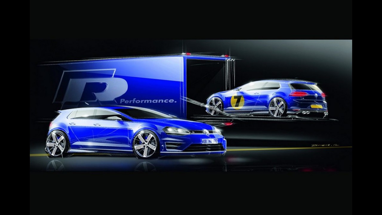 Volkswagen revela o Golf R de 300 cv antes do Salão de Frankfurt