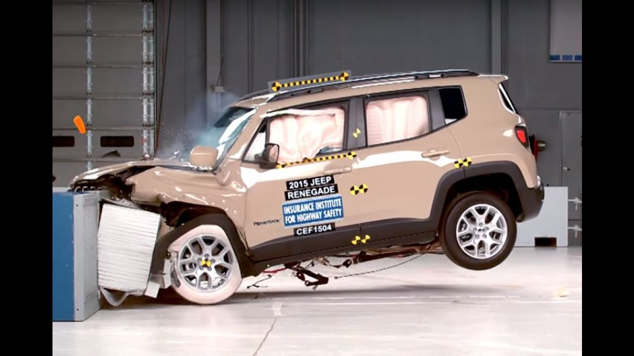 HR-V e Renegade passam pelo temido teste do IIHS - veja os resultados