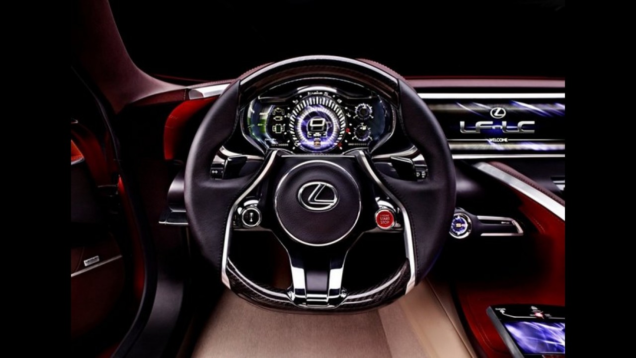 Lexus LF-LC Concept tem imagens reveladas