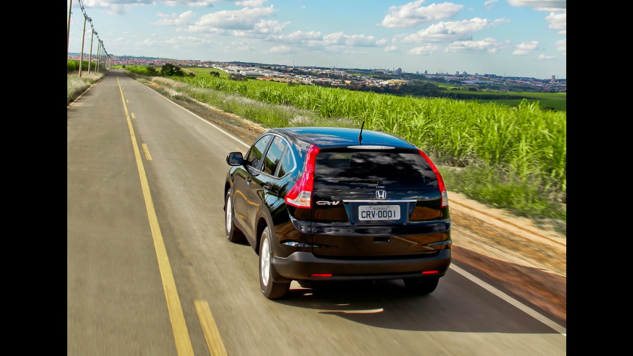 Honda CR-V 2013: flex e com preço inicial de R$ 98.900
