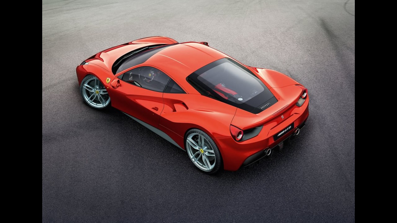 Ferrari 488 GTB sucede 458 com motor V8 turbo de 670 cv