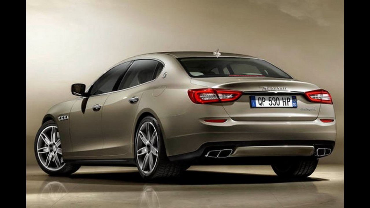 Maserati Quattroporte vai oferecer novos motores de 410 e 530 cv