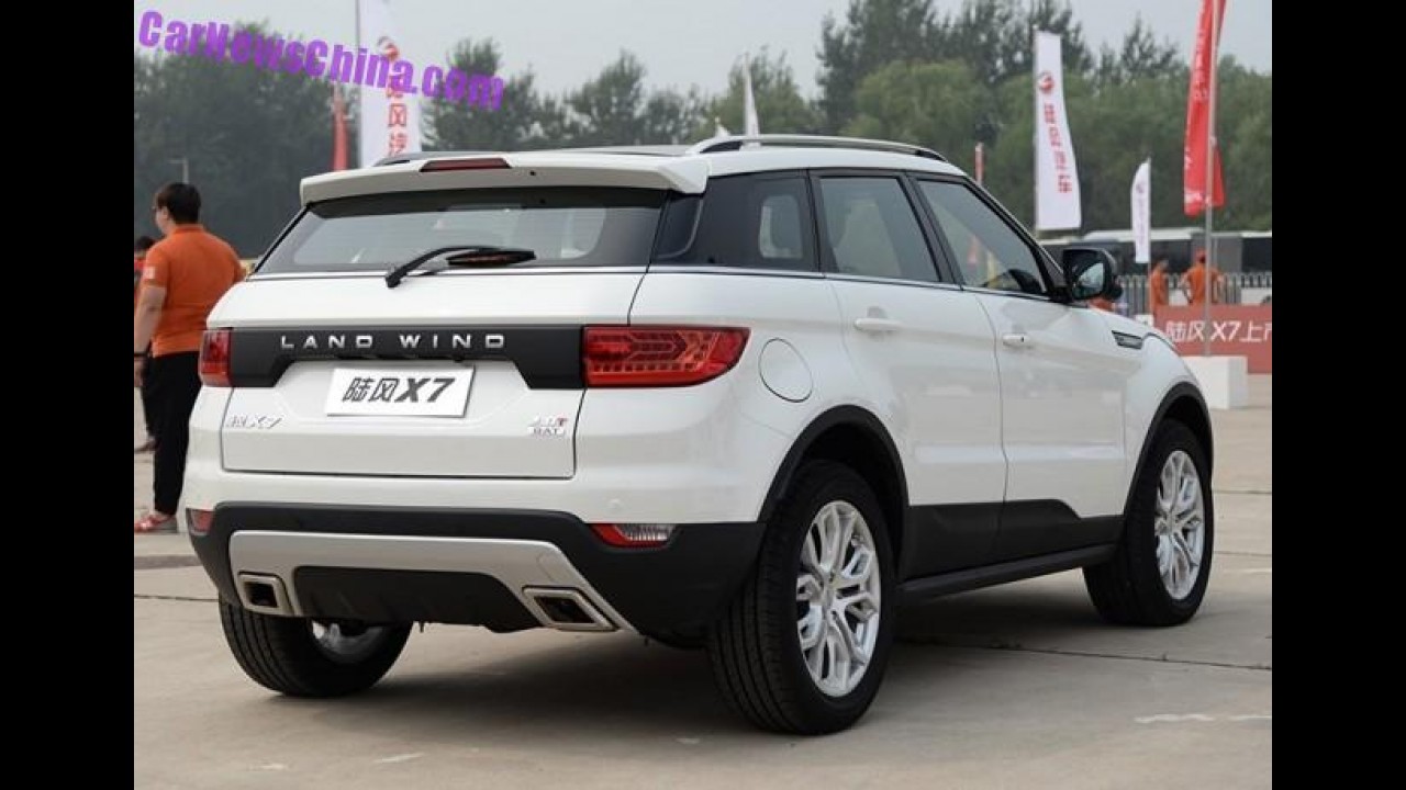Sucesso, Landwind X7 vai promover imagem do Evoque na China, diz analista