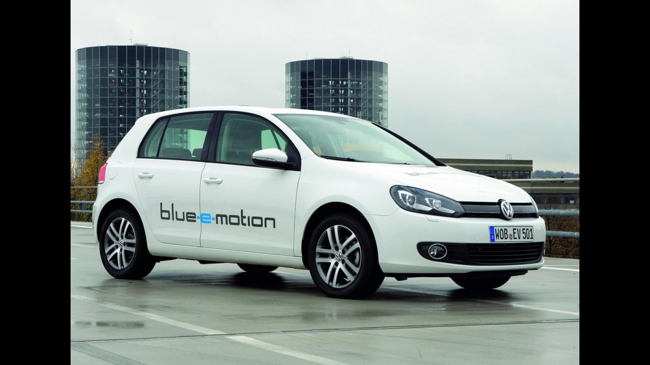 Golf Elétrico: Volkswagen apresenta o Golf Blue E-Motion Concept 2010