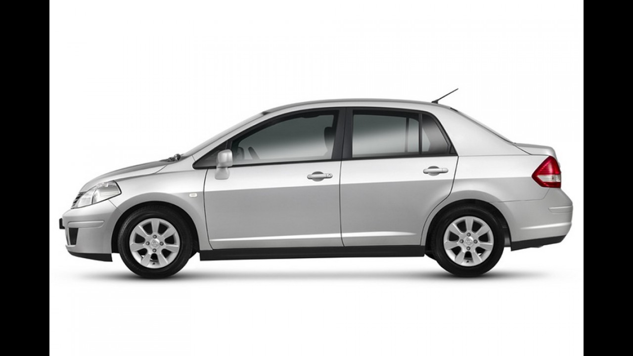 Nissan Tiida Sedan 2013 chega com rodas de liga leve de série e preços a partir de R$ 45.590