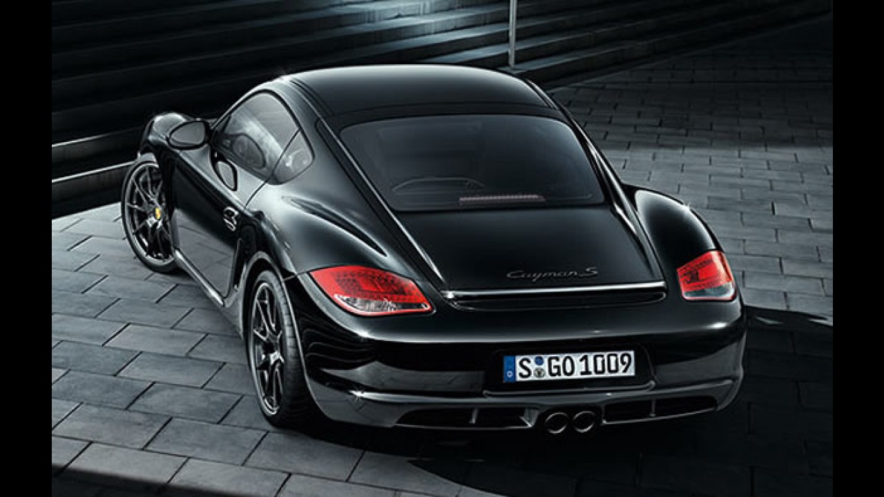 Porsche Cayman ganha versão Black Edition