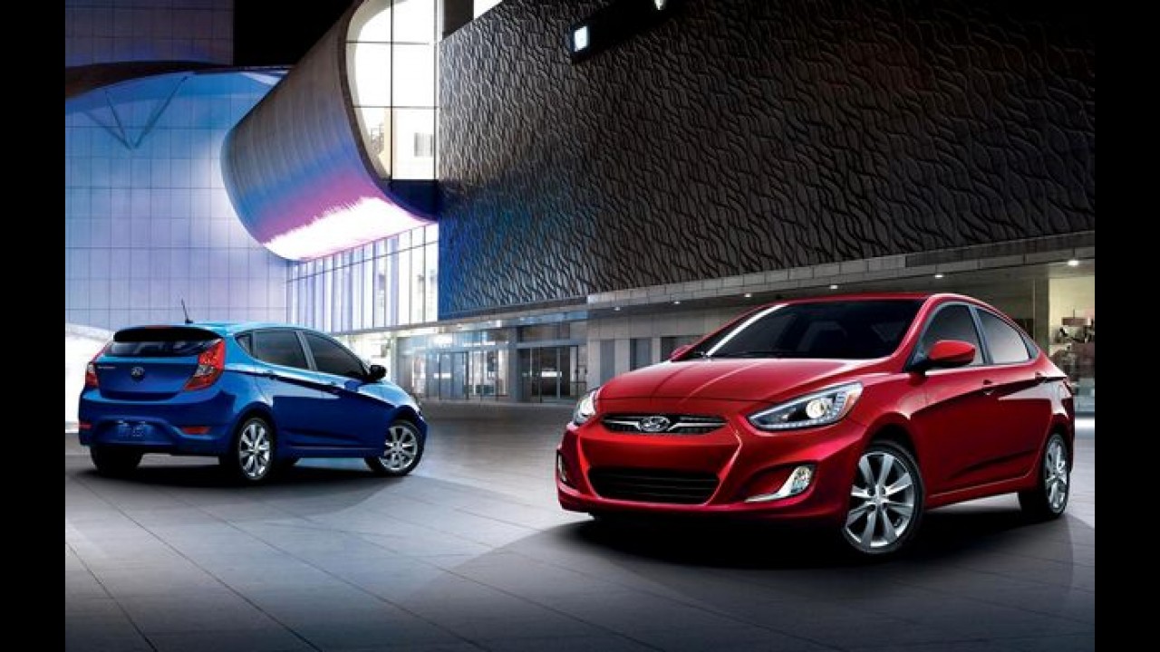 Hyundai Accent ganha novidades para a linha 2014 nos Estados Unidos