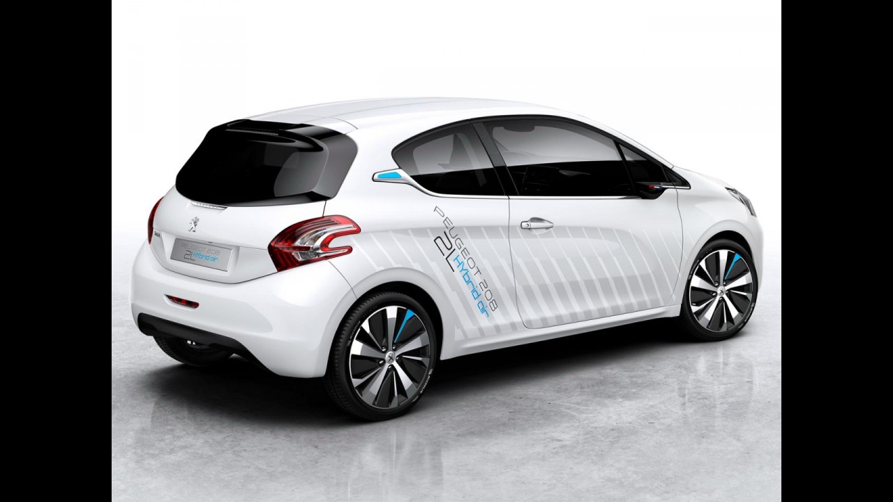Peugeot 208 HYbrid Air 2L, que faz 50 km/l, será mostrado em Paris