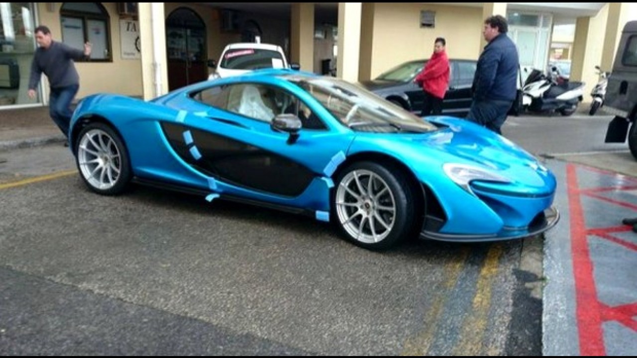 McLaren P1 ganha pintura exclusiva para cliente europeu
