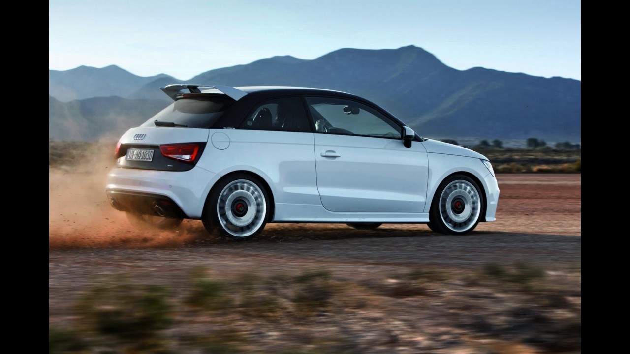 Audi revela oficialmente A1 Quattro - Modelo traz tração integral e motor com 256 cv de potência