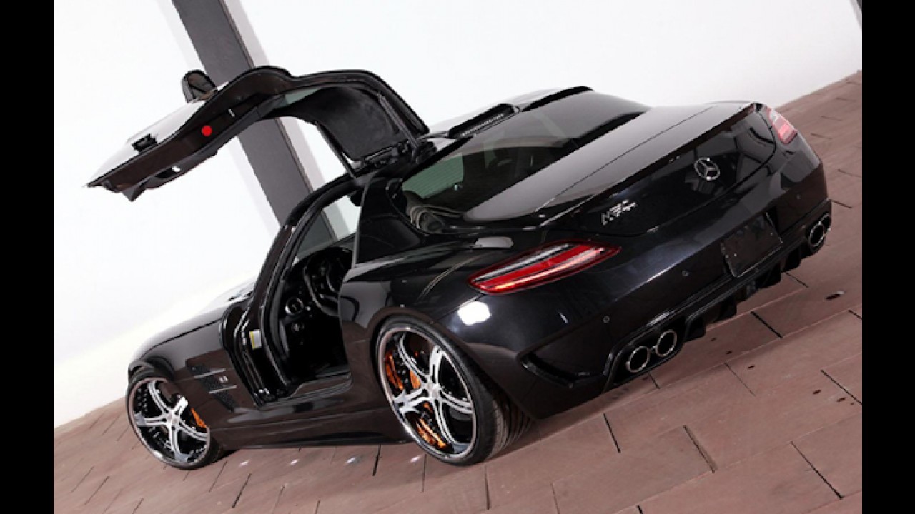 Mercedes-Benz SLS AMG recebe upgrade da MEC Design